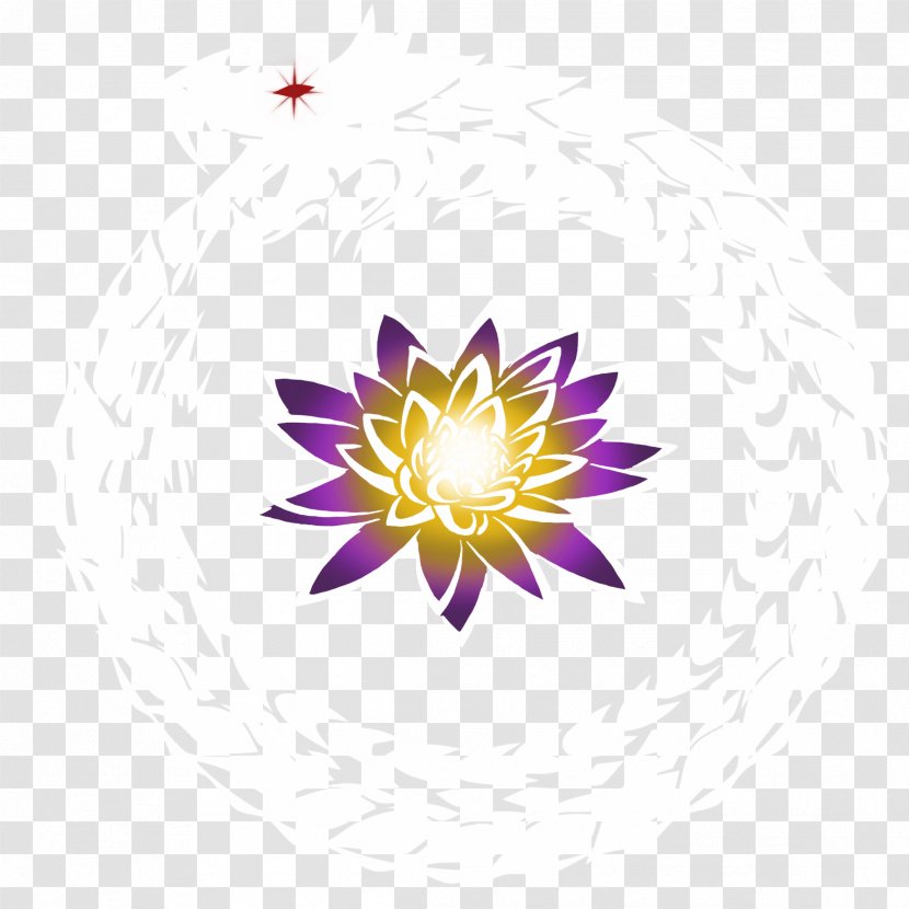 Petal Desktop Wallpaper Computer Symmetry - Flower - Moonlight Logo Transparent PNG