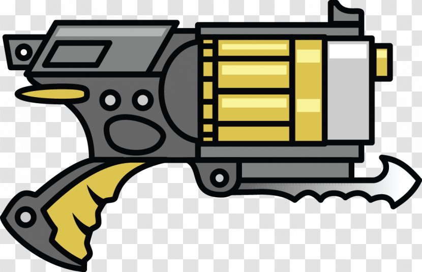 Firearm Clip Pistol Weapon Art - Heart - Cliparts Transparent PNG