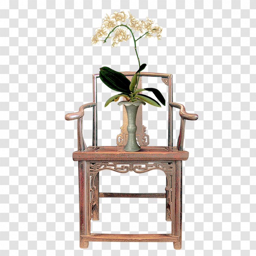 Gongbi Portrait Photography Chinoiserie - Wedding - Chair Transparent PNG