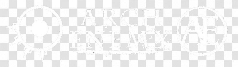 White Font - Black And - Arch Enemy Logo Transparent PNG