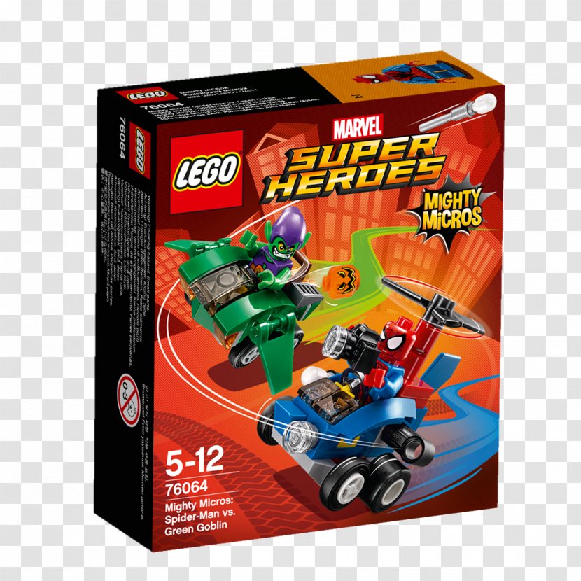 Lego Marvel Super Heroes Green Goblin Spider-Man Marvel's Avengers - Spider-man Transparent PNG