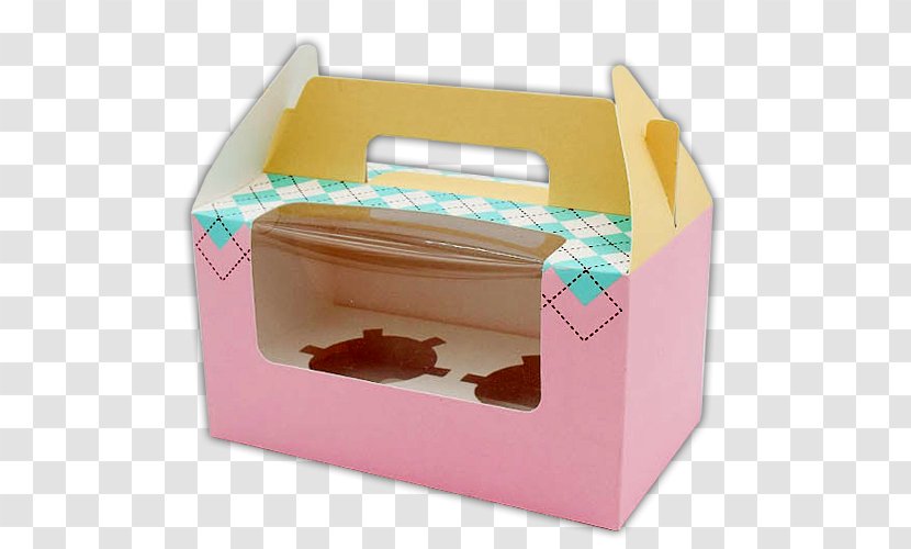 Cupcake Box Chocolate Brownie Carton Wedding Cake - Window - Moon Packing Transparent PNG