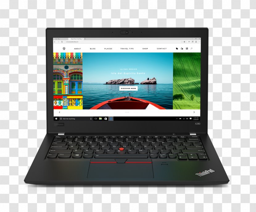 ThinkPad X Series Laptop X1 Carbon Yoga Intel - Electronic Device Transparent PNG