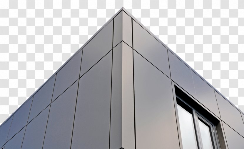 Facade Cladding Rainscreen Aluminium Sandwich Panel - Bronze - Building Transparent PNG