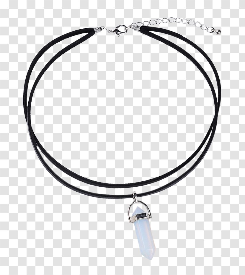 Necklace Choker Leather Charms & Pendants Bracelet - Velvet Transparent PNG