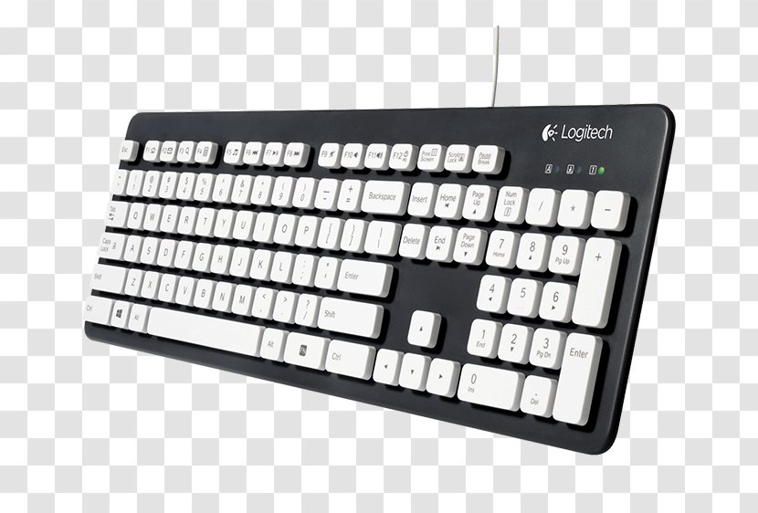 Computer Keyboard Mouse Logitech K310 Washable Wired - K270 Transparent PNG