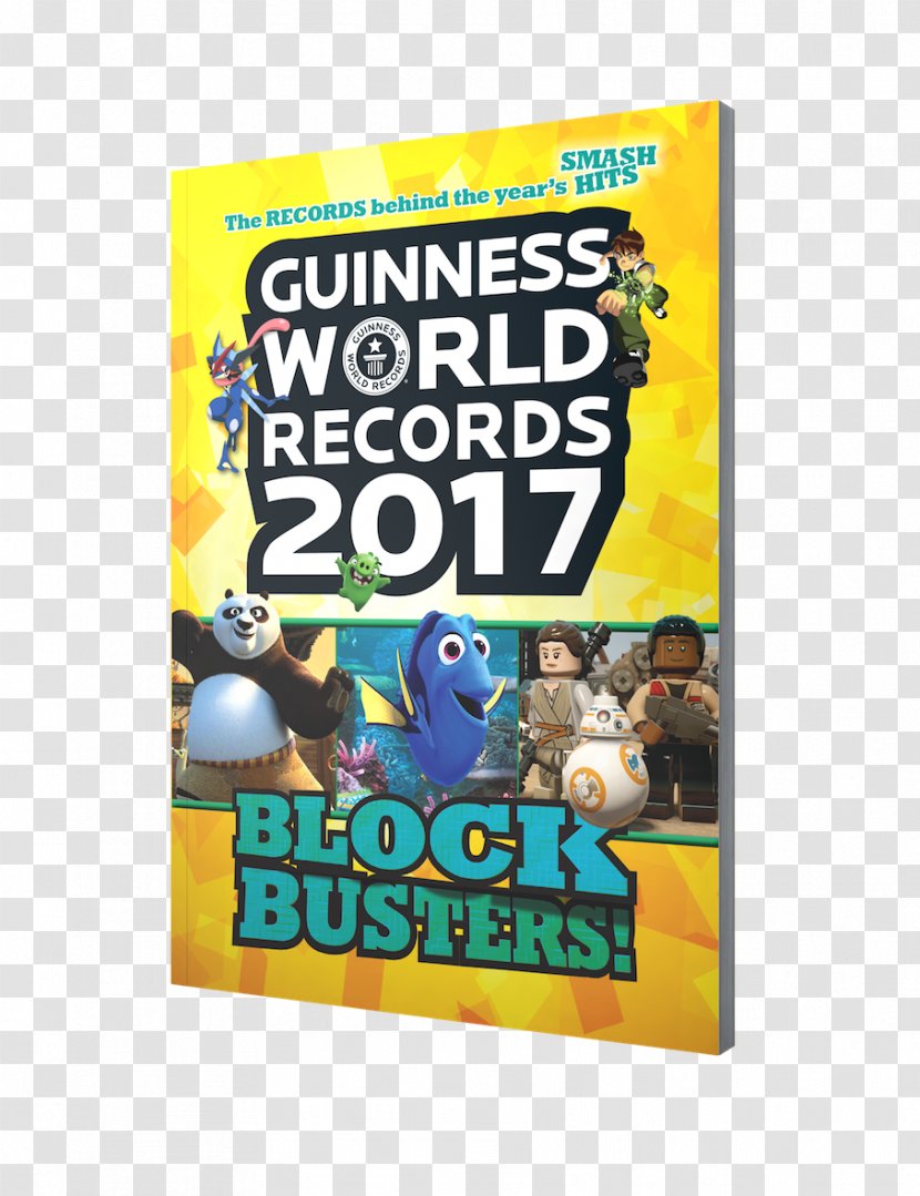 Guinness World Records 2017 Gamer's Edition Book Poster - Record Transparent PNG