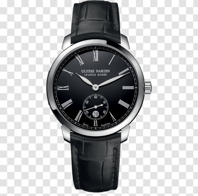 Ulysse Nardin Le Locle Automatic Watch Tourbillon - Tudor Watches Transparent PNG