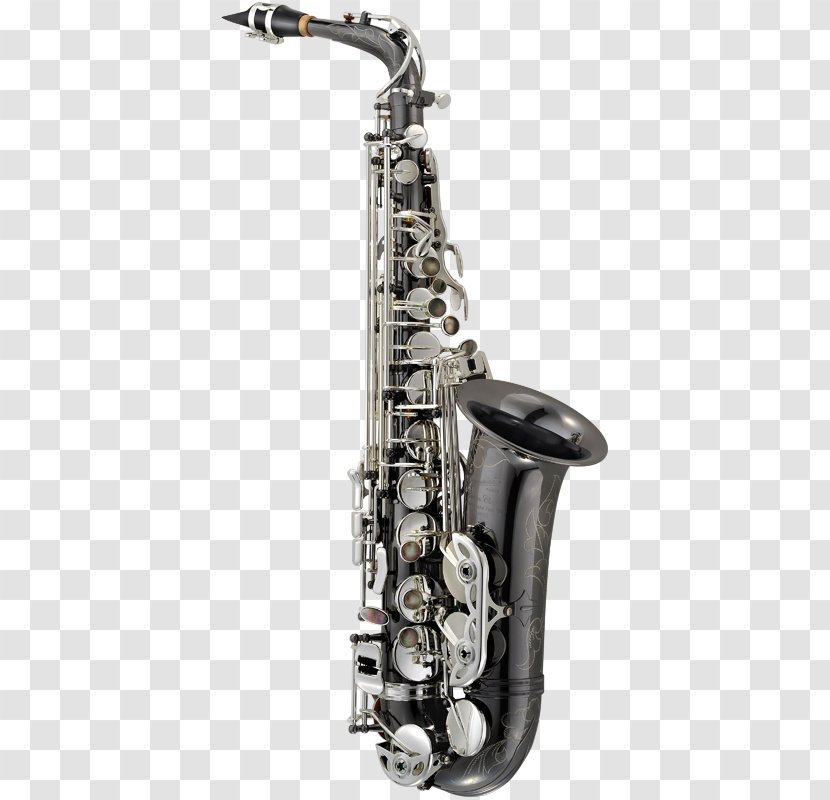 Baritone Saxophone Alto Musical Instruments - Silhouette Transparent PNG