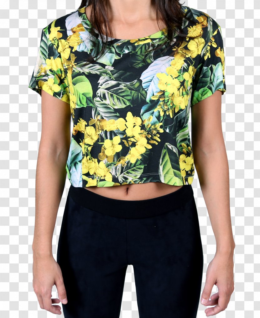 T-shirt Shoulder Blouse Sleeve - Fashion Model Transparent PNG