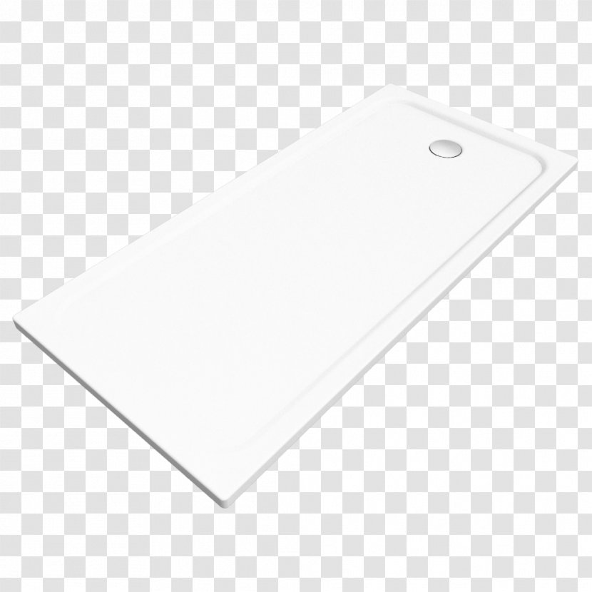 Material Rectangle - White - Low Profile Transparent PNG
