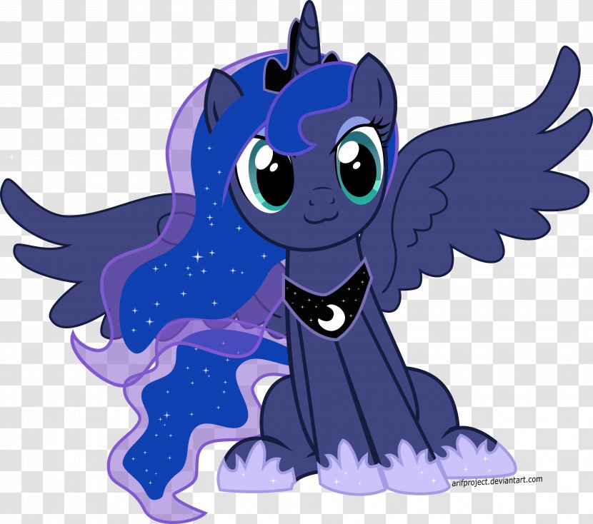 Princess Luna Twilight Sparkle Pinkie Pie Pony Rarity - Violet - My Little Transparent PNG