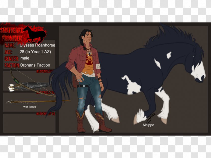 Stallion Mustang Halter Fiction Character Transparent PNG