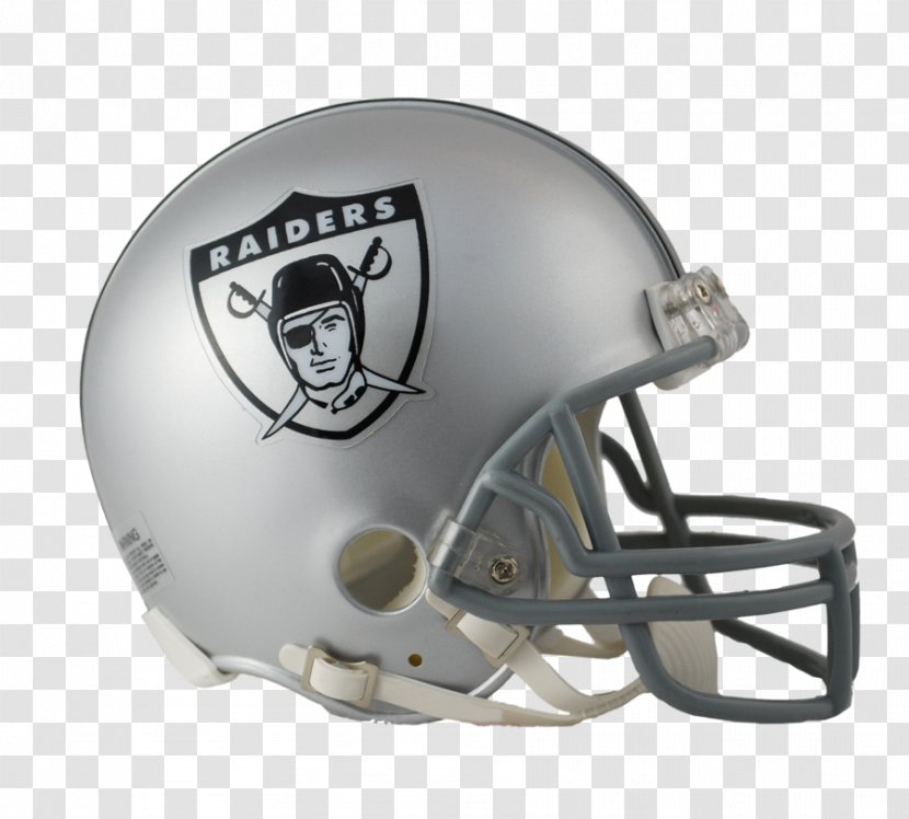 Oakland Raiders NFL American Football Helmets - Fanatics Transparent PNG