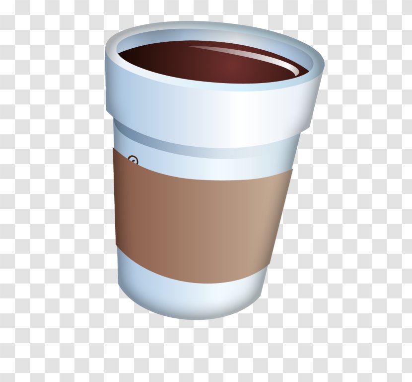 Coffee Cup Tea Emoji Mug - Makeup Transparent PNG