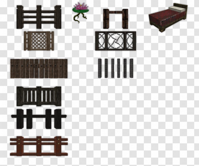 Minecraft 3D Modeling Computer Graphics Texture Mapping Grass Block - Fence - Official Notice Awesome Transparent PNG