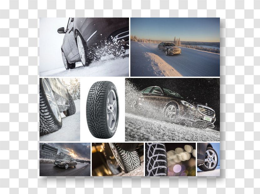 Snow Tire Car Nokian Tyres Alloy Wheel Transparent PNG