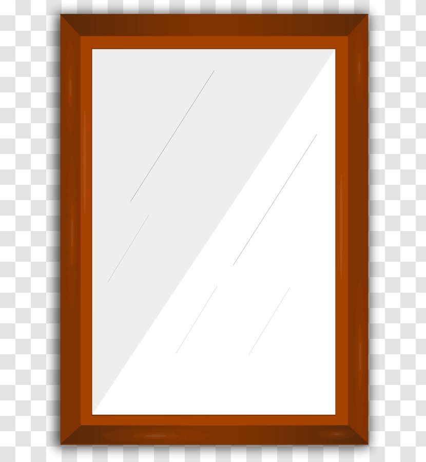 Picture Frames Mirror Clip Art - Standing Cliparts Transparent PNG