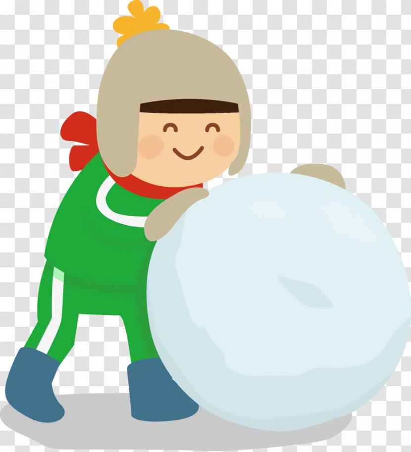 Snowball Fight Winter Kids - Cartoon Child Transparent PNG