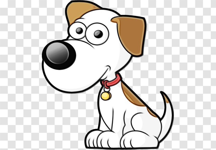 Cartoon Dog Clip Art Nose Breed - Snout Transparent PNG