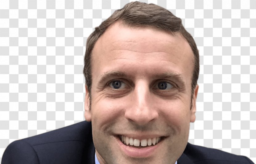 Emmanuel Macron France Selfie - Facial Hair Transparent PNG