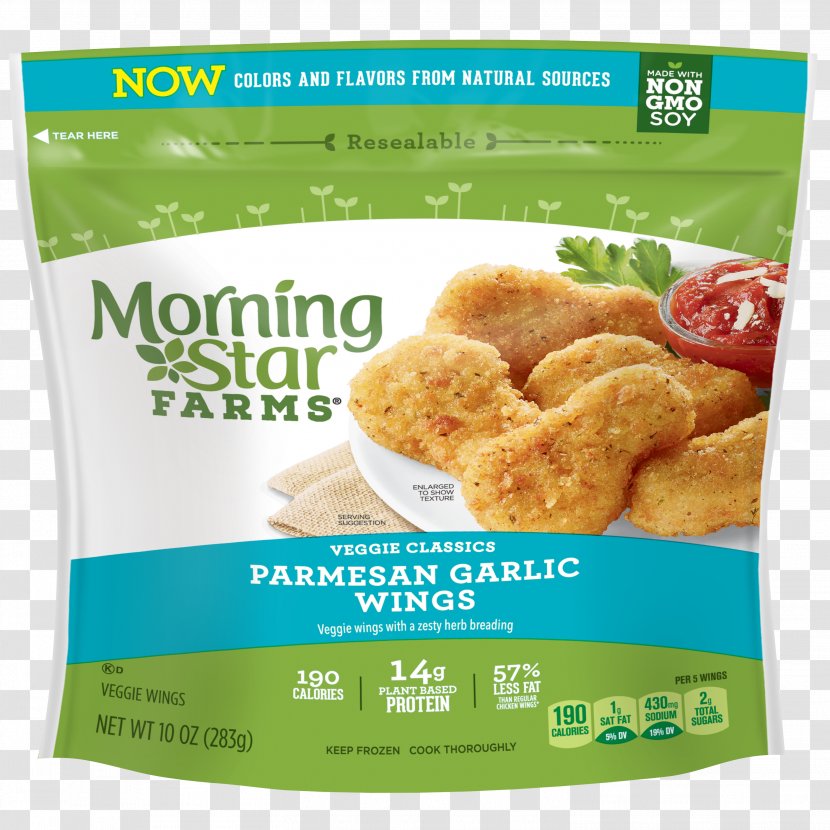 Morningstar Farms Chik'n Nuggets Chicken Nugget Buffalo Wing Pot Pie Macaroni And Cheese - Snack - Spicy Hot Transparent PNG