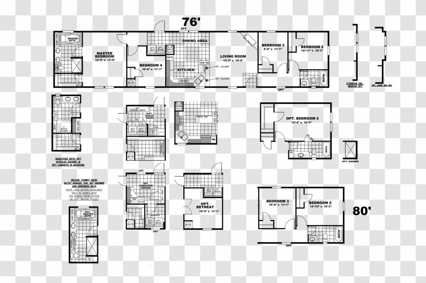 Floor Plan Clayton Homes Manufactured Housing House - Area - Schultüte Transparent PNG