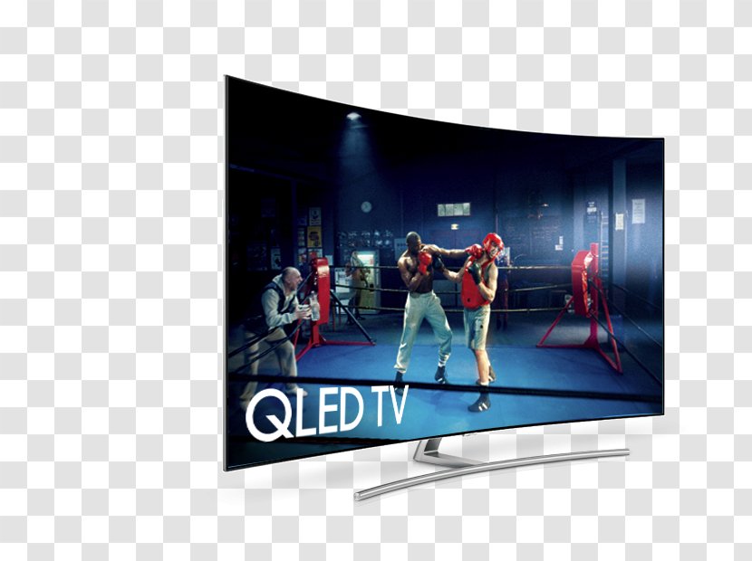 Quantum Dot Display Samsung LED-backlit LCD Ultra-high-definition Television 4K Resolution - Advertising Transparent PNG