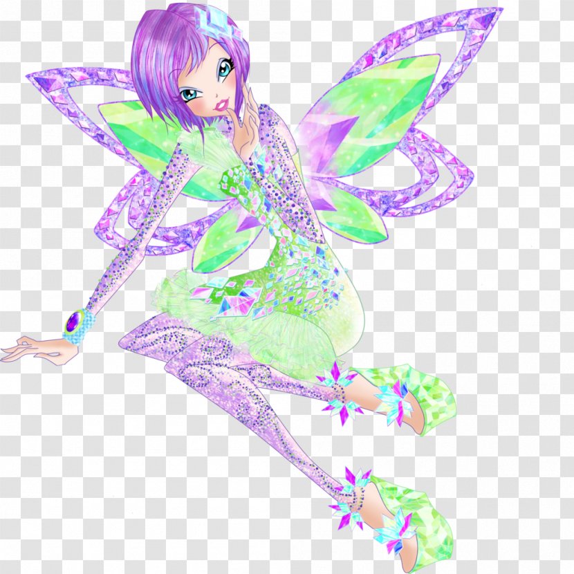 Tecna Bloom Flora Aisha Musa - Doll - Fresh Transparent PNG