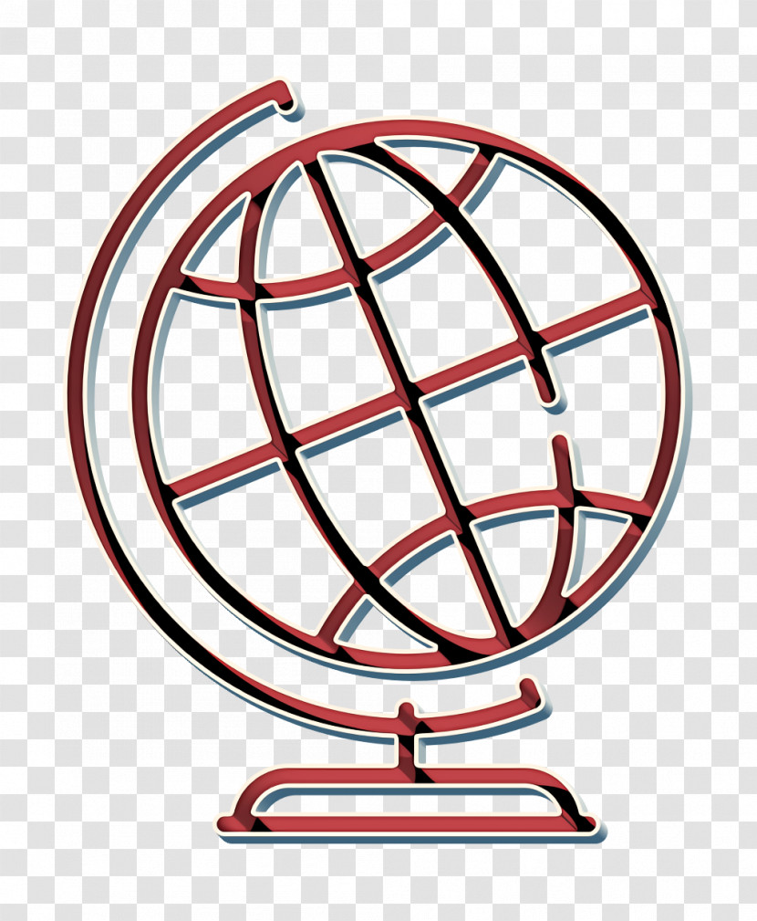 Earth Globe Icon Planet Icon Scientific Study Icon Transparent PNG