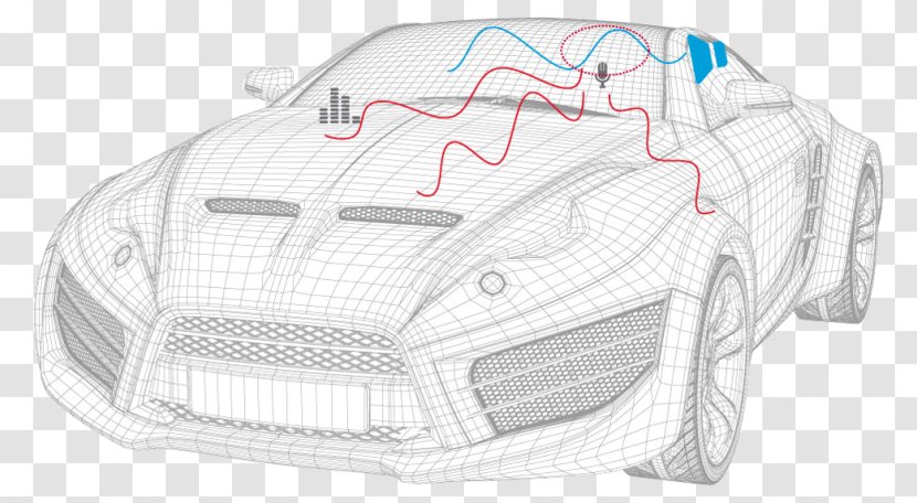 Sports Car BMW Pagani Zonda Alfa Romeo Giulia TZ - White - Active Noise Control Transparent PNG