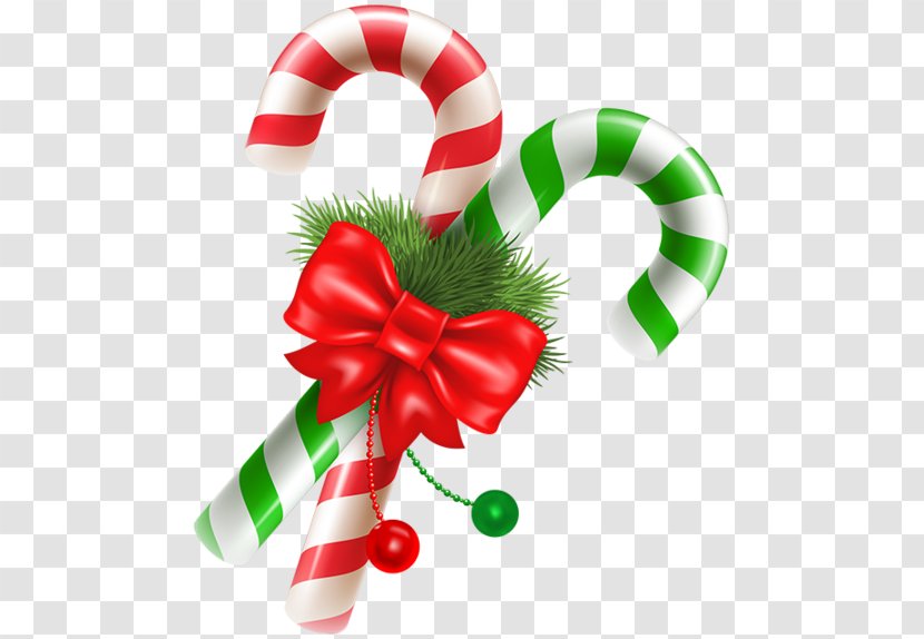 Candy Cane Christmas Stick Ribbon Day Transparent PNG