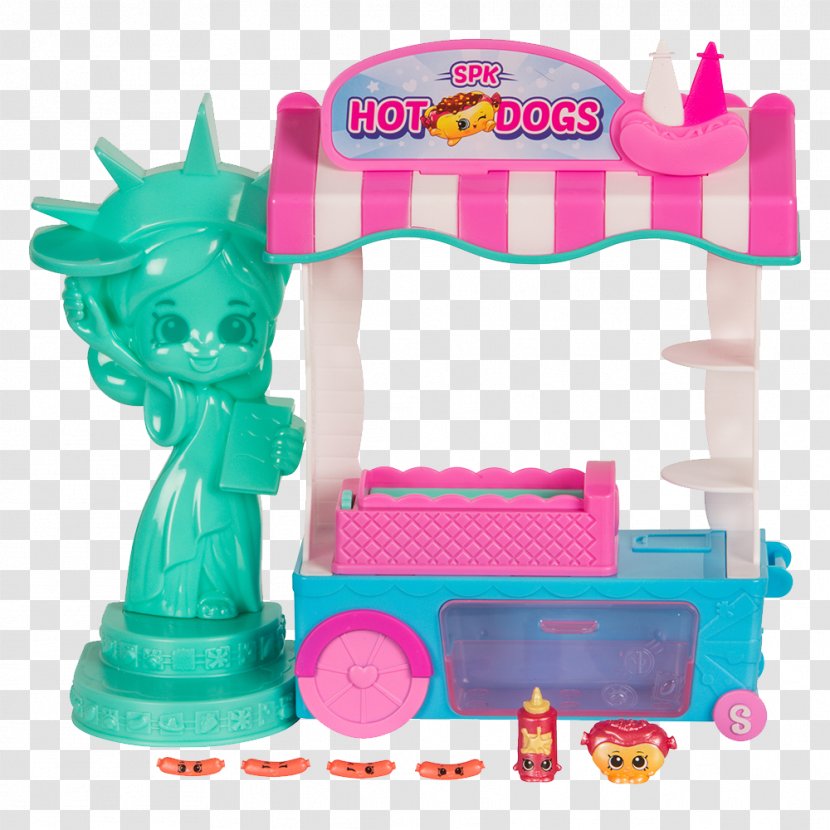 Hot Dog Stand New York City Shopkins Moose Toys - Toy Transparent PNG