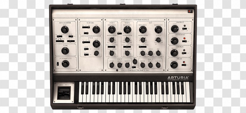 Sequential Circuits Prophet-5 Minimoog Oberheim Electronics Sound Synthesizers Arturia - Digital Piano - Drum Machine Transparent PNG