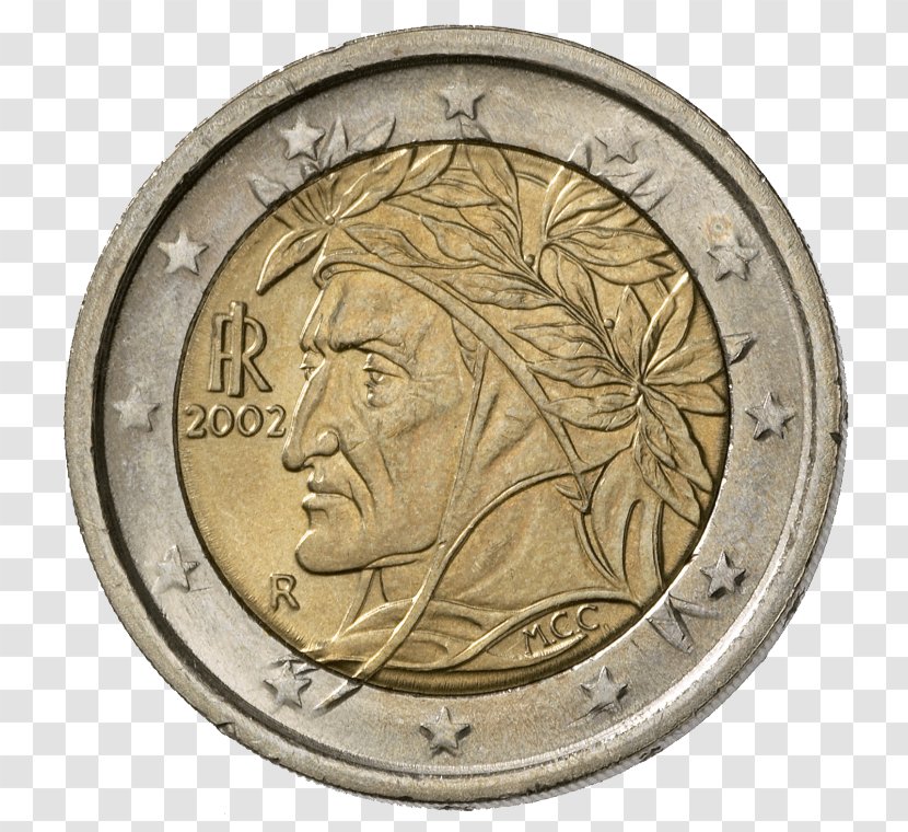 Italian Euro Coins 2 Coin 1 Cent Transparent PNG