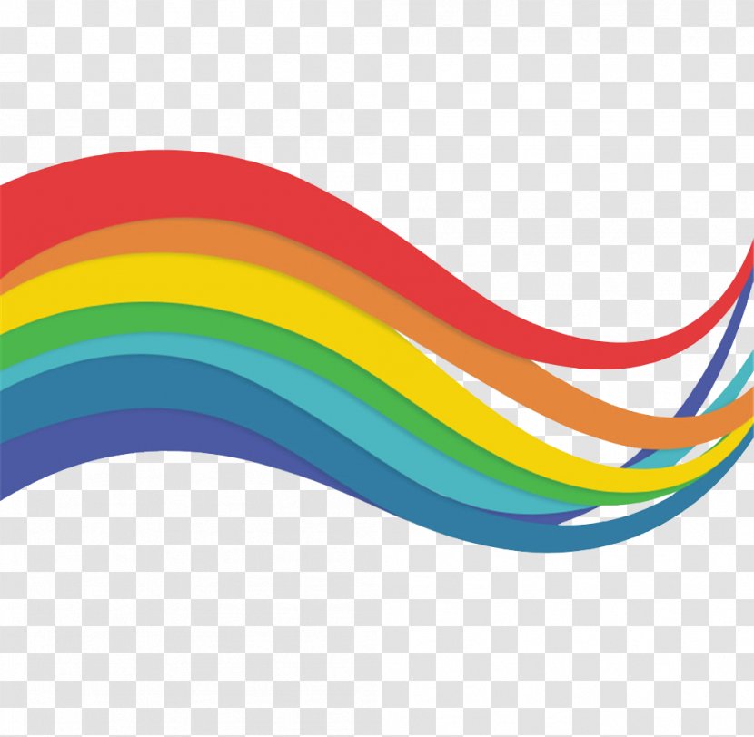 Rainbow Arc Adobe Illustrator - Lines Transparent PNG