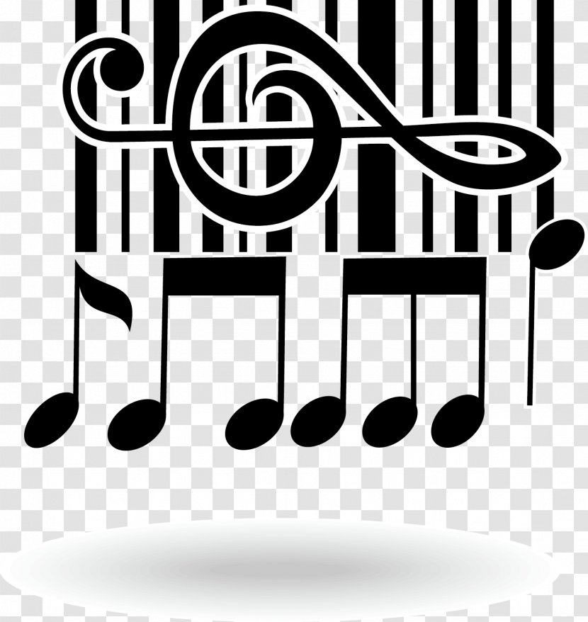 Musical Note Staff Ornament - Watercolor - Elements Transparent PNG