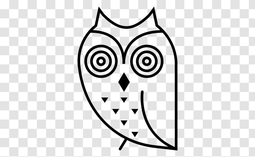 Owl Clip Art Drawing - Smile - Silhouette Transparent Transparent PNG