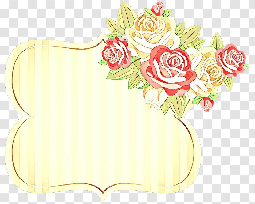Floral Design - Rose Family - Label Transparent PNG