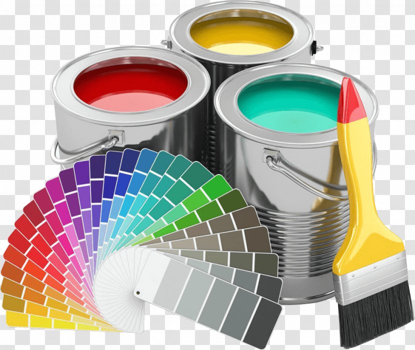 Painting House Painter And Decorator Distemper Royalty-free - Acrylic Paint - Interior Or Exterior Transparent PNG