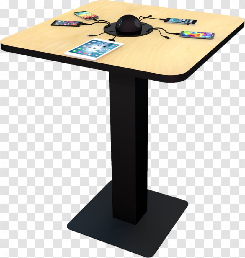 Table Battery Charger Laptop Mobile Phones Charging Station - Desktop Computers Transparent PNG