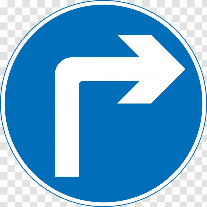 Traffic Sign Mandatory Road Regulatory Transparent PNG