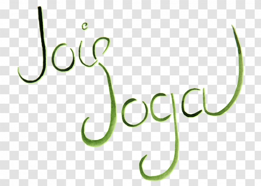 Yoga & Pilates Mats Logo Font Brand - Plant Stem Transparent PNG