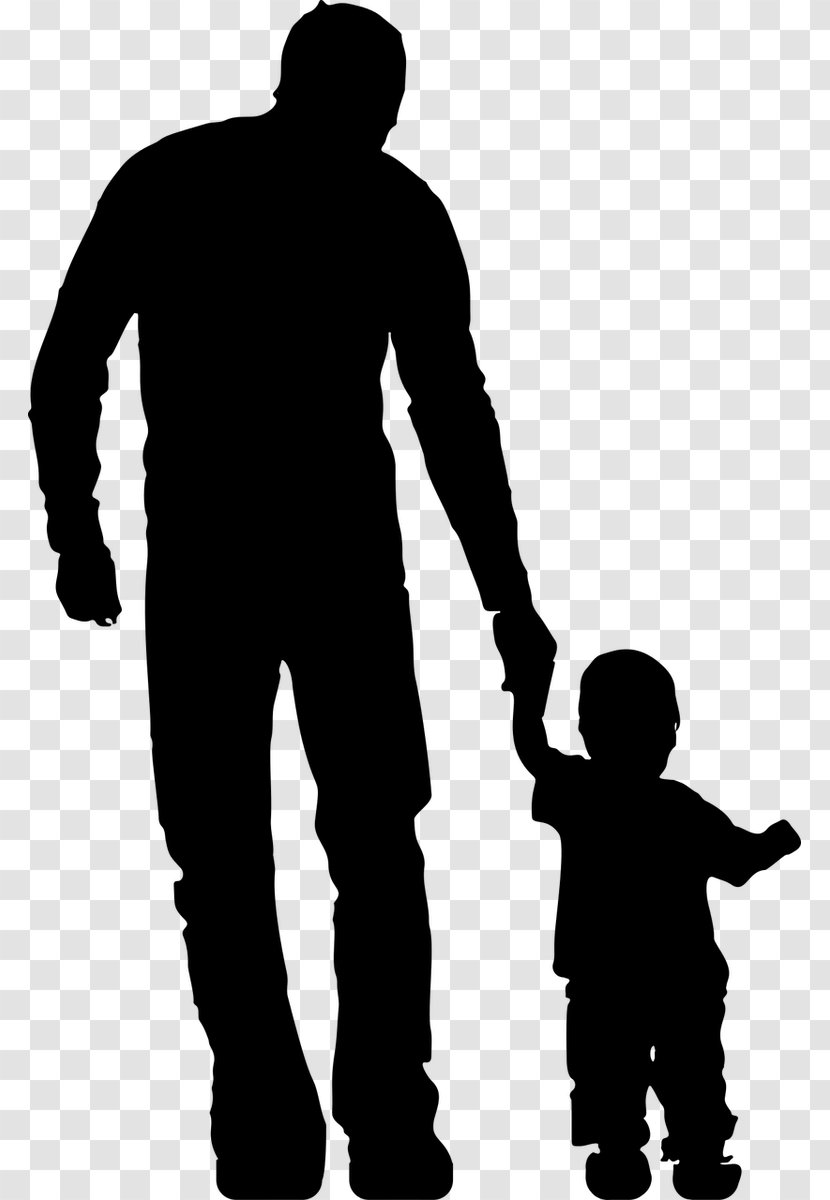 Father Child Son Daughter Clip Art - Mother - Silhoutte Transparent PNG