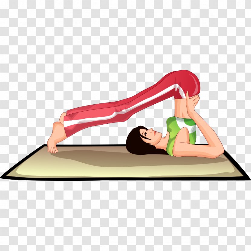 Yoga Illustration - Art - Hand Drawn Transparent PNG