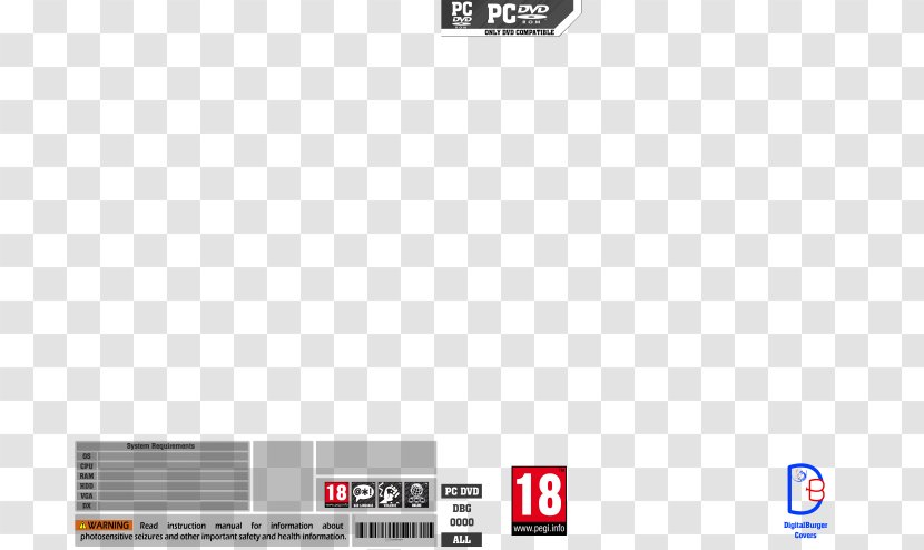 Template DVD PlayStation Vita Personal Computer 3 - Compact Disc - Book. Template. Box Transparent PNG