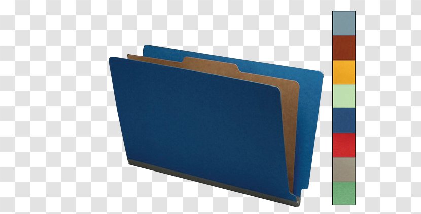 Product Design Line Angle Brand - Blue - Royal 2 Pocket Folders Transparent PNG