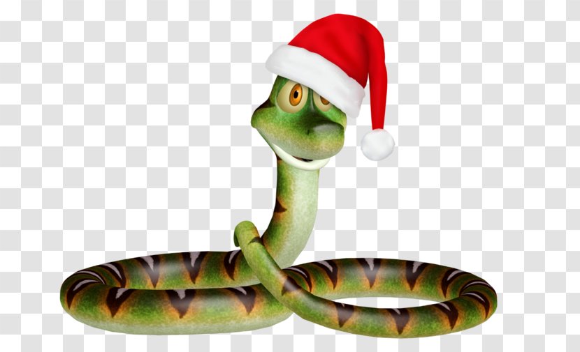 Snakes Reptile Grass Snake Christmas Day New Year - Scaled - Bluet Background Transparent PNG