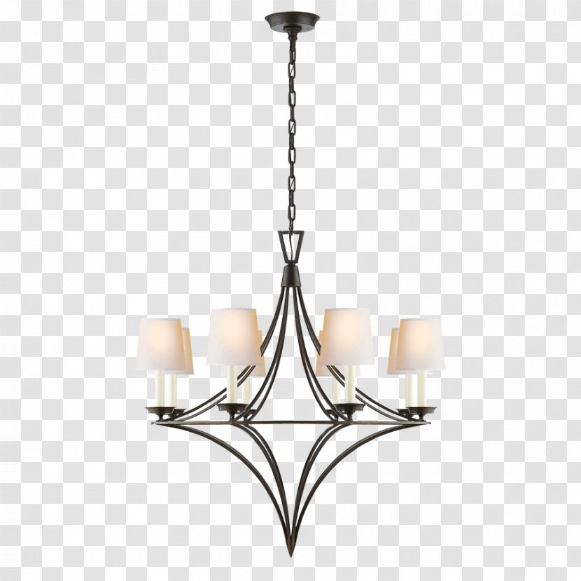 Chandelier Lighting Visual Comfort Probability Pendant Light - Ceiling Transparent PNG