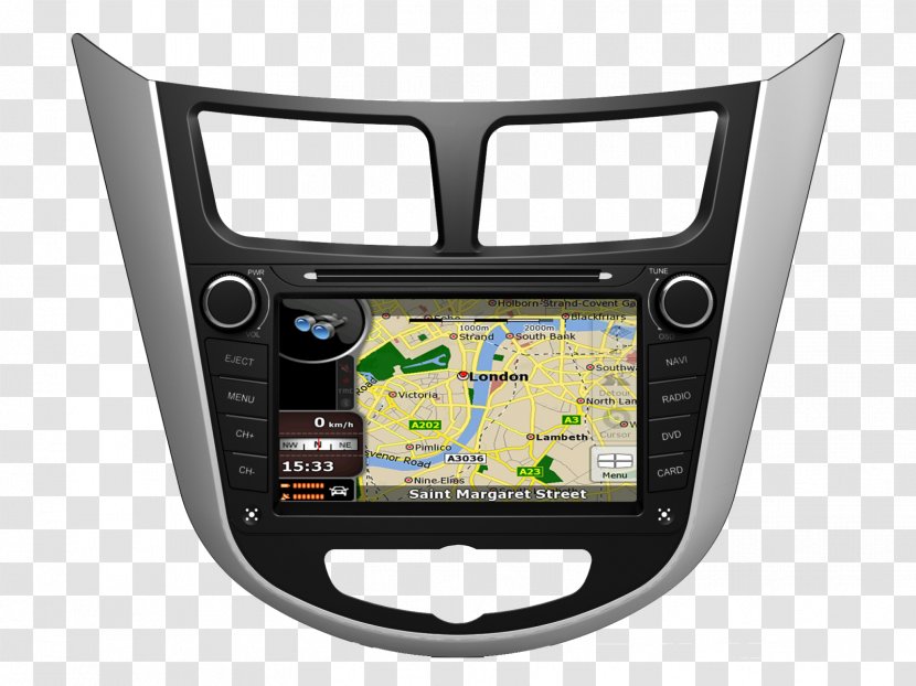 1999 Hyundai Accent Car GPS Navigation Systems 2002 - Av Receiver Transparent PNG